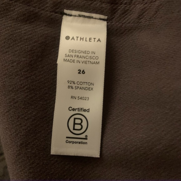 NWT Athleta Farallon Camo MultiPocket Elastic Waist/Cuff Jogger Pants 26/3X - Picture 9 of 12